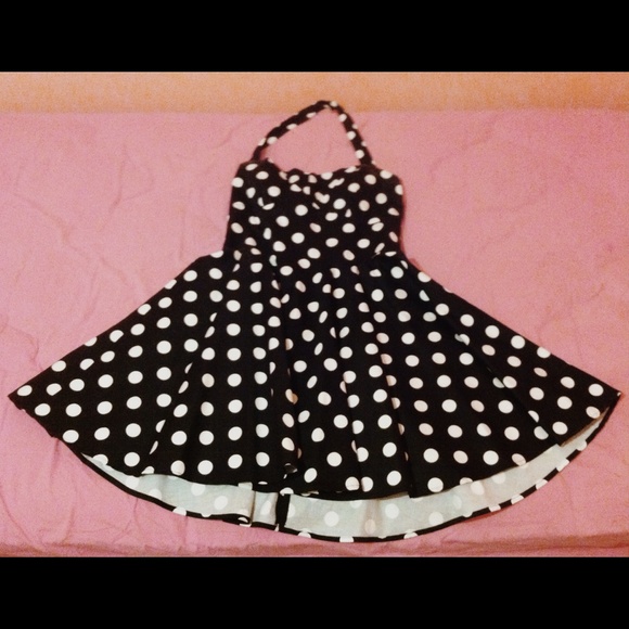 Vintage Polka Dot Dress