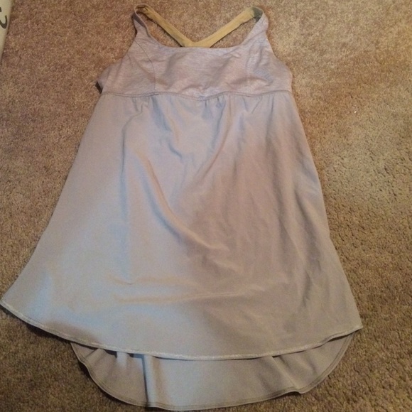 Gray Lululemon tank