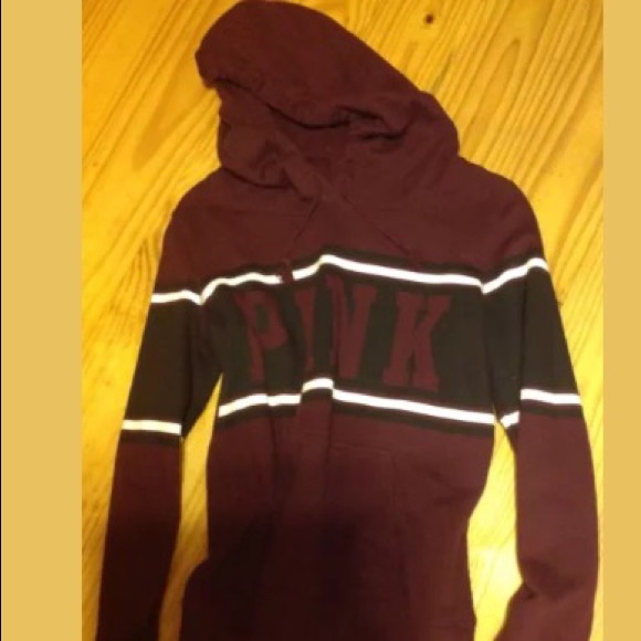 Maroon Victoria's Secret pullover