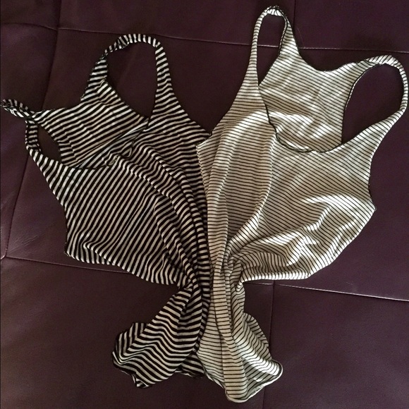 American Apparel Tops - Two striped tank tops by American Apparel bundle
