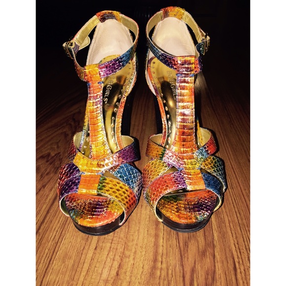 Blocked-heel Sandals