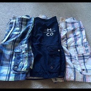 Men's Swim Trunks - Hollister L & Abercrombie M