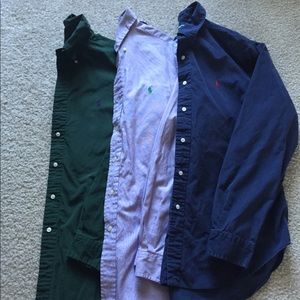 Men's Ralph Lauren Polo Button Down Shirts