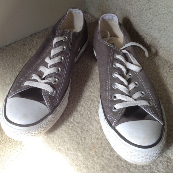 Grey Hardly Worn Chucks