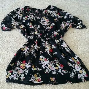 Express floral dress