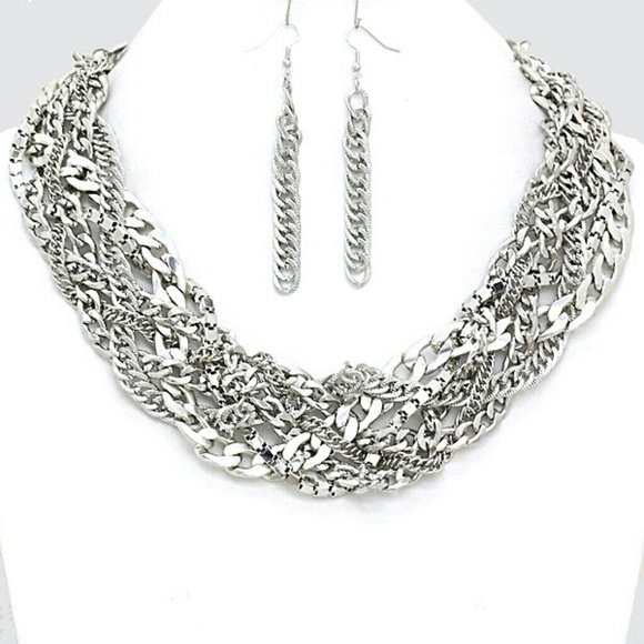 Multi Twisted Chain Necklace.....