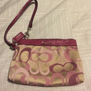 Coach wristlet
