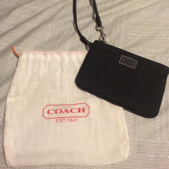 Coach wristlet with bag