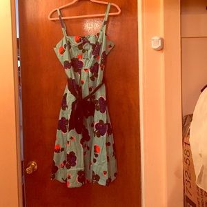 Beautiful summer dress with belt