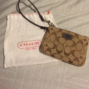 Coach wristlet