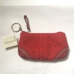 Coach mini skinny wallet