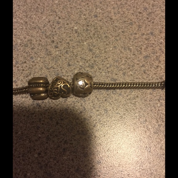 Pandora 100% authentic bracelet and charms - Picture 2 of 4