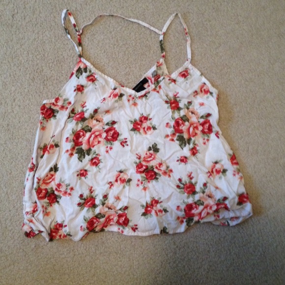 Floral tank top