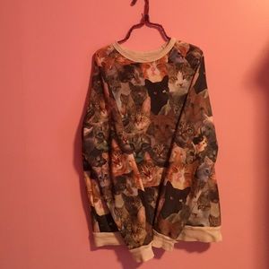 Cat sweatshirt