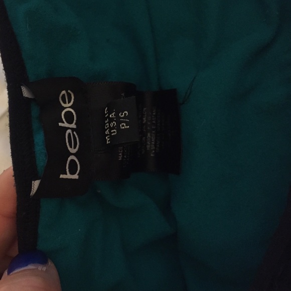 One shoulder Bebe dress - Picture 2 of 3