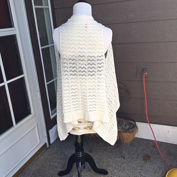 so boho knit vest / cardigan (2 colors available) - Picture 3 of 4