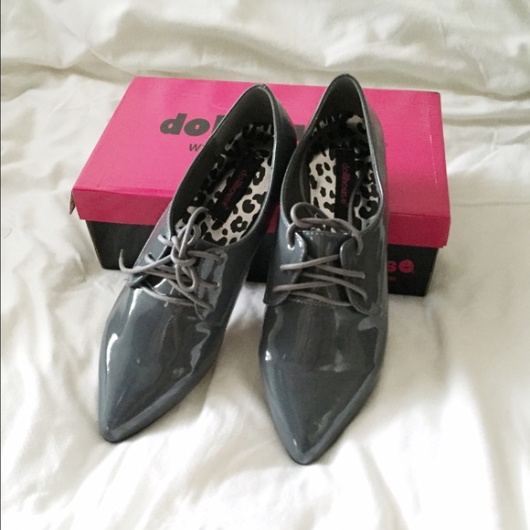 Dollhouse Confident Oxford Pointy Flats