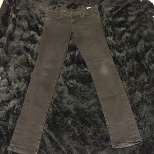 Black All Saints Skinny Jeans