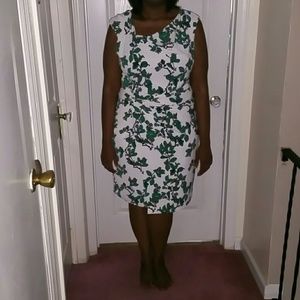 Eva Mended Floral Dresa