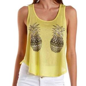 Pineapple tank top