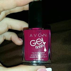 Gel nail polish no light needed very berry