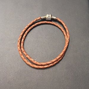Pandora leather bracelet
