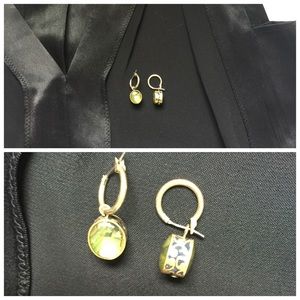 Vintage- looking fashion earring