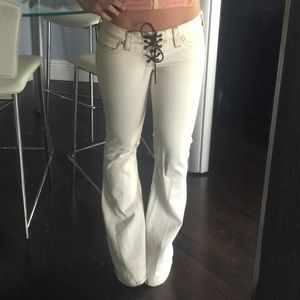 True religion off white jeans