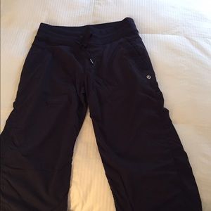 RESERVED - Lululemon studio crop navy