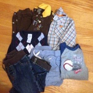 Boys lot sizes 18-24 months
