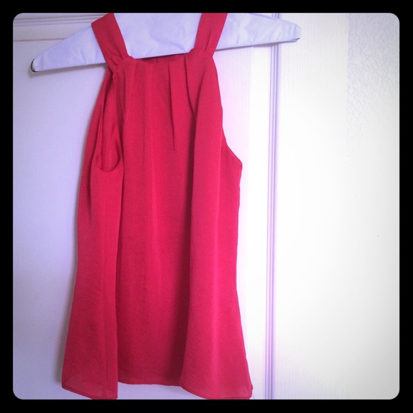 Red blouse