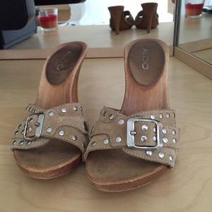 Aldo slip on heels