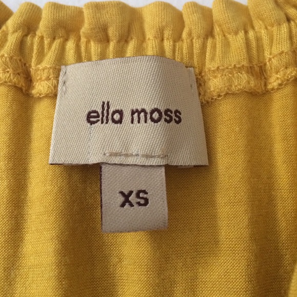 DONATED Ella Moss Yellow Dress - Picture 2 of 4