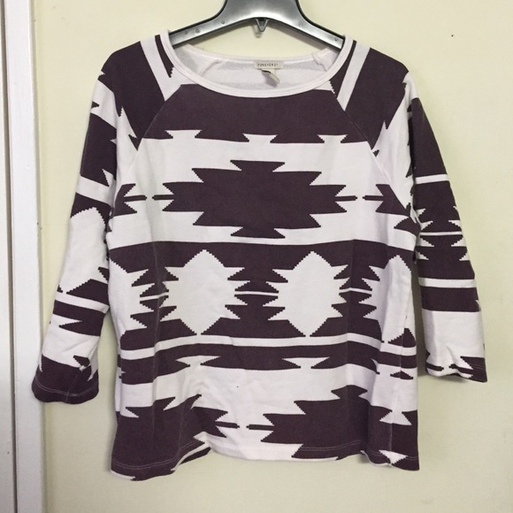 cute maroon printed sweater