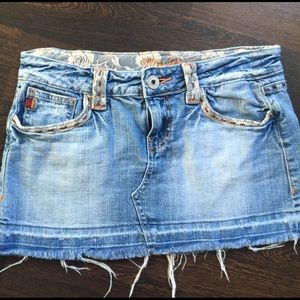 Miss me jean skirt