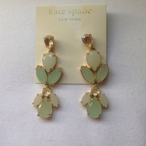Kate Spade 14k gold plates earrings
