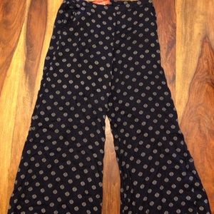 Anthropologie wide leg pants