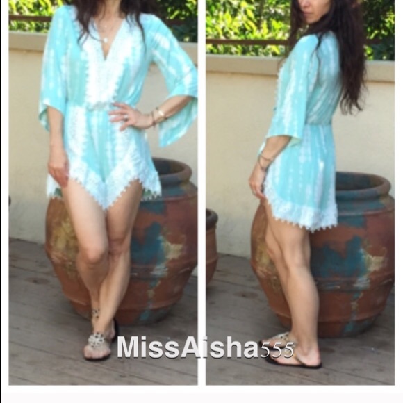 Dresses & Skirts - 💥💥💥Tie dye romper ONE DAY SALE