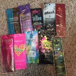 Tanning lotions (mix)