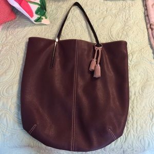 LOFT Pleather Tote