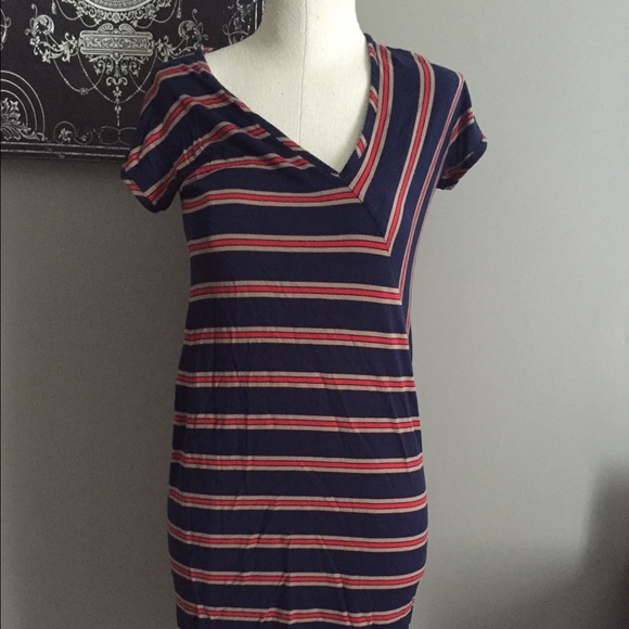 Madewell strip dress