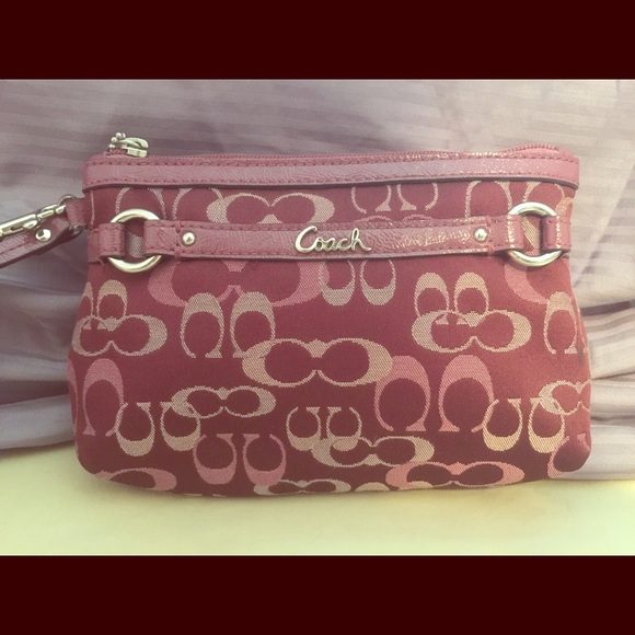 Coach wristlet bag