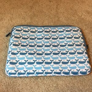 Aimee wilder 15" laptop case whale