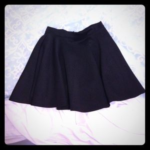 Black Skater Skirt
