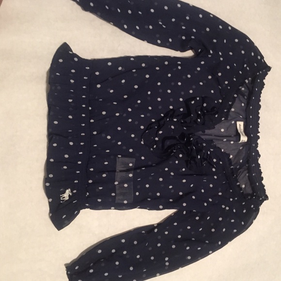 kids medium Abercrombie blouse top