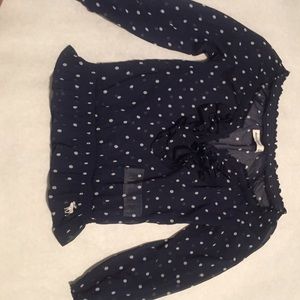 kids medium Abercrombie blouse top