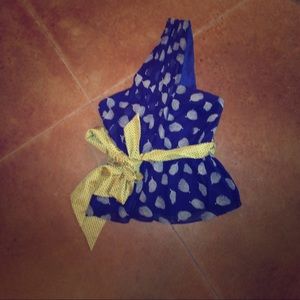 Silk Anthropologie Top