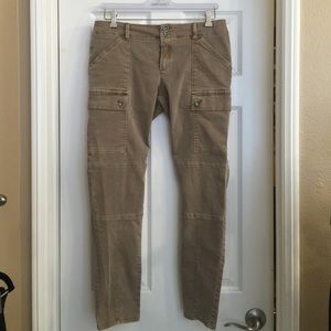 Banana Republic,stretch brown/gold khaki soft pant