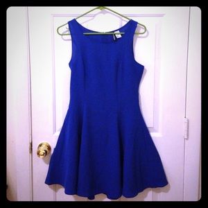 Blue Skater Dress