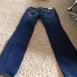 Worn once, like new, size 30 True Religion jeans